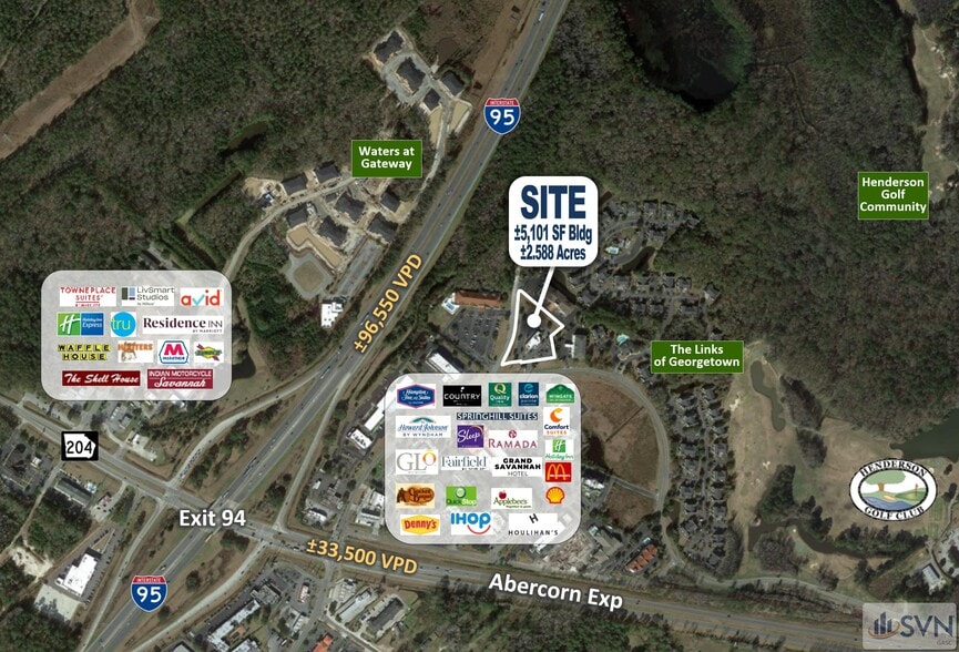 More Photos Of 580 Al Henderson Blvd, Savannah Restaurant For Lease