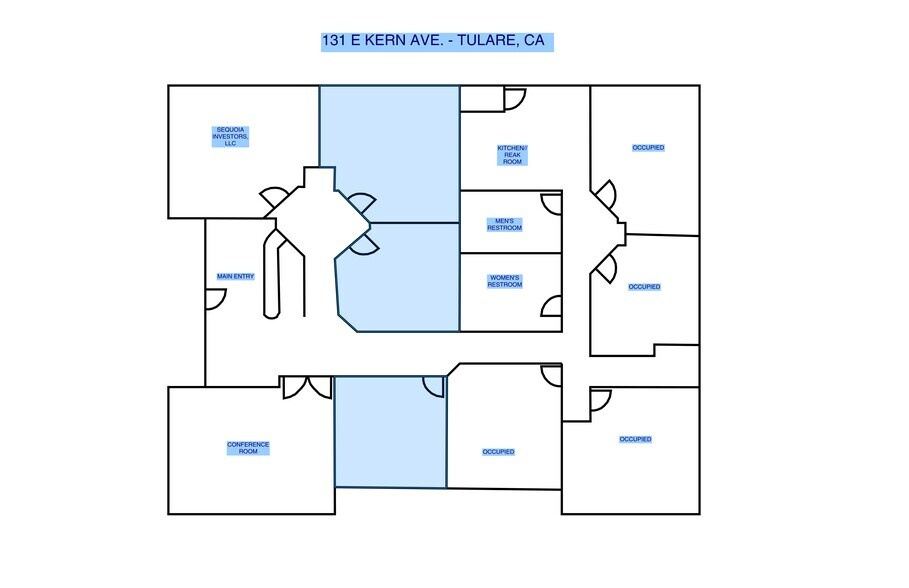 More Photos Of 131 E Kern Ave, Tulare Medical For Lease