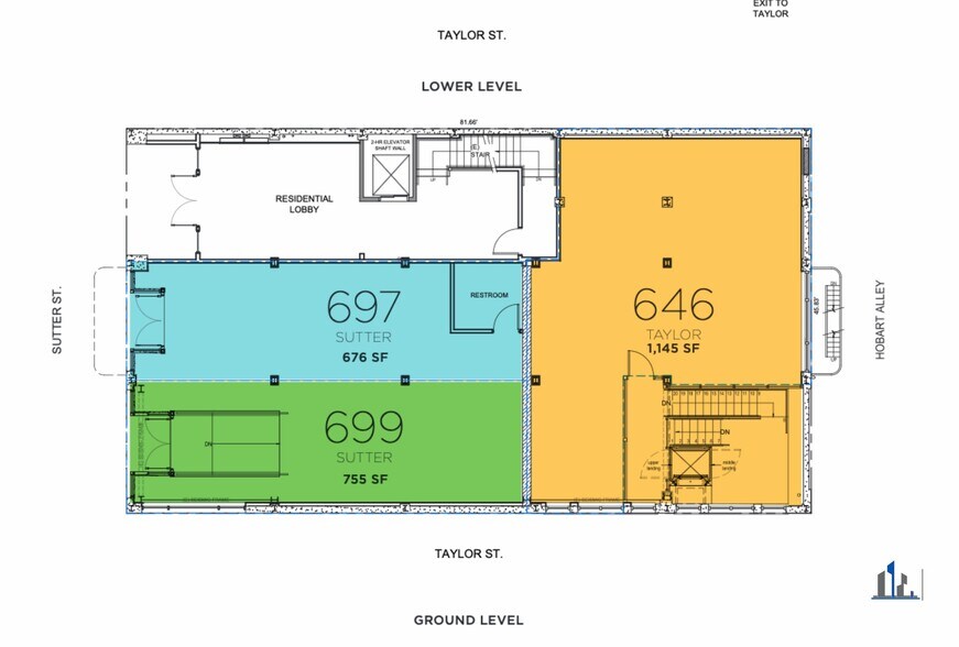 More Photos Of 693 Sutter St, San Francisco Apartments For Lease