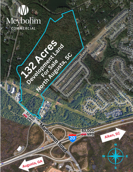 Primary Photo Of 1295 W Martintown Rd, North Augusta Land For Sale