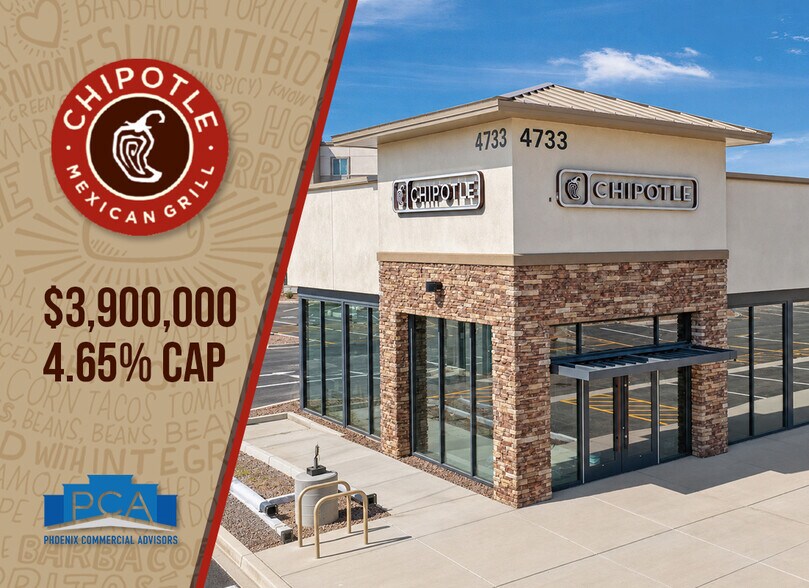 Primary Photo Of 4733 E Germann Rd, Gilbert Fast Food For Sale