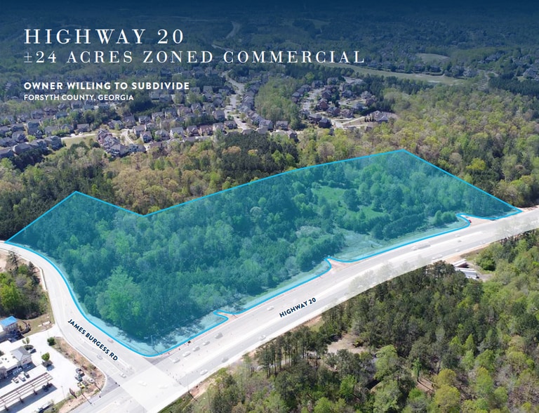 Primary Photo Of Buford Hwy & James Burgess, Suwanee Land For Sale