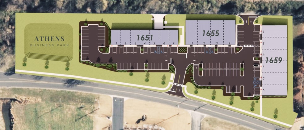 More Photos Of 1651 Jefferson St SE st, Athens Flex For Lease