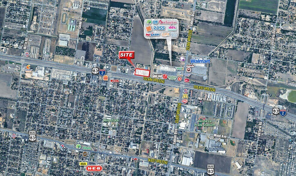 More Photos Of 1300 Expressway 83, Donna Land For Sale