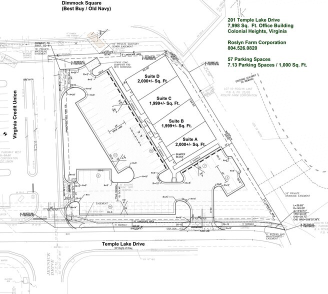 More Photos Of 201 Temple Lake Dr, Colonial Heights Medical For Lease