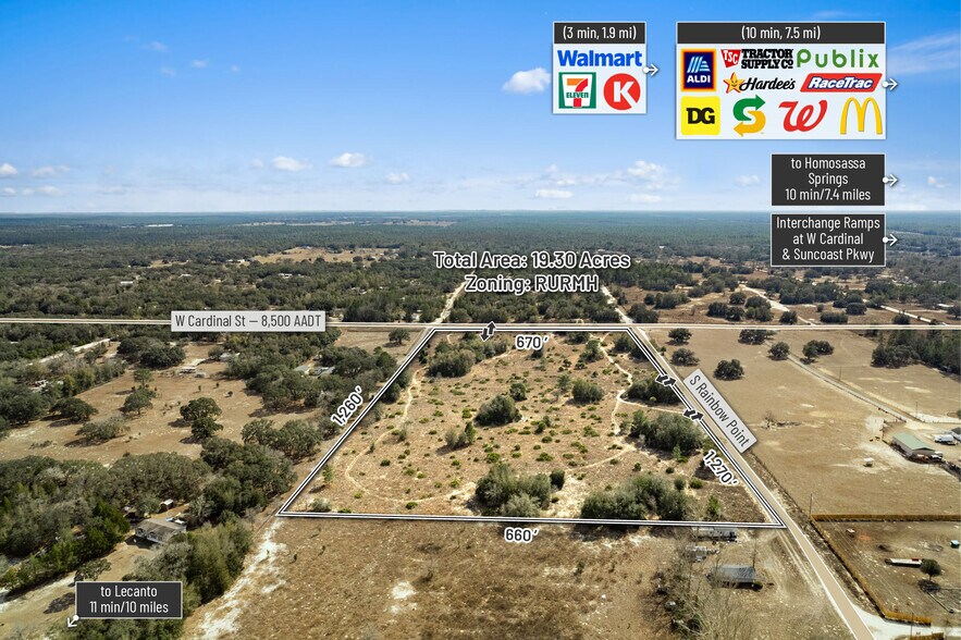 More Photos Of 6725 S Rainbow Pt, Homosassa Land For Sale