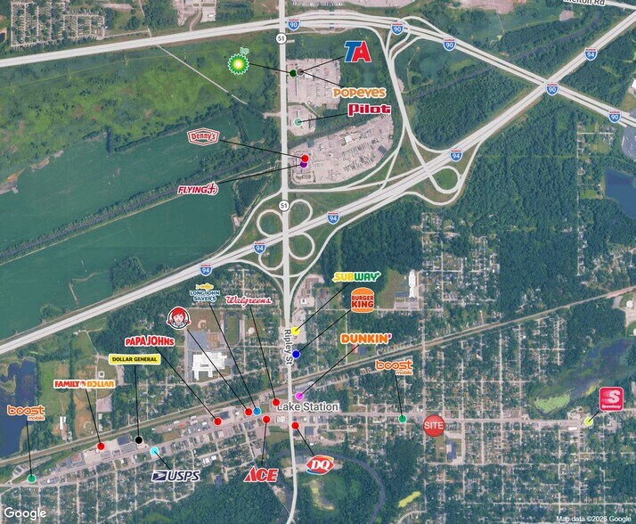 More Photos Of 4301 Central Ave, Lake Station Convenience Store For Sale