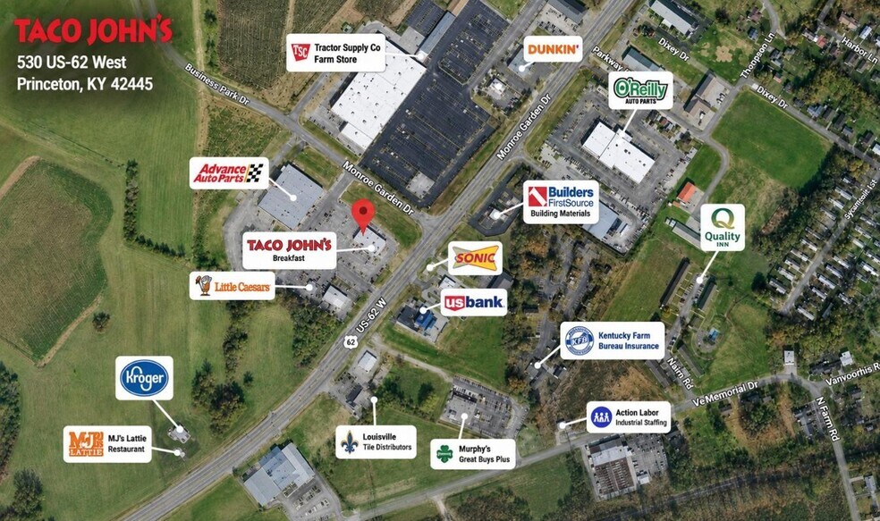 More Photos Of 530 US Highway 62 W, Princeton Fast Food For Sale