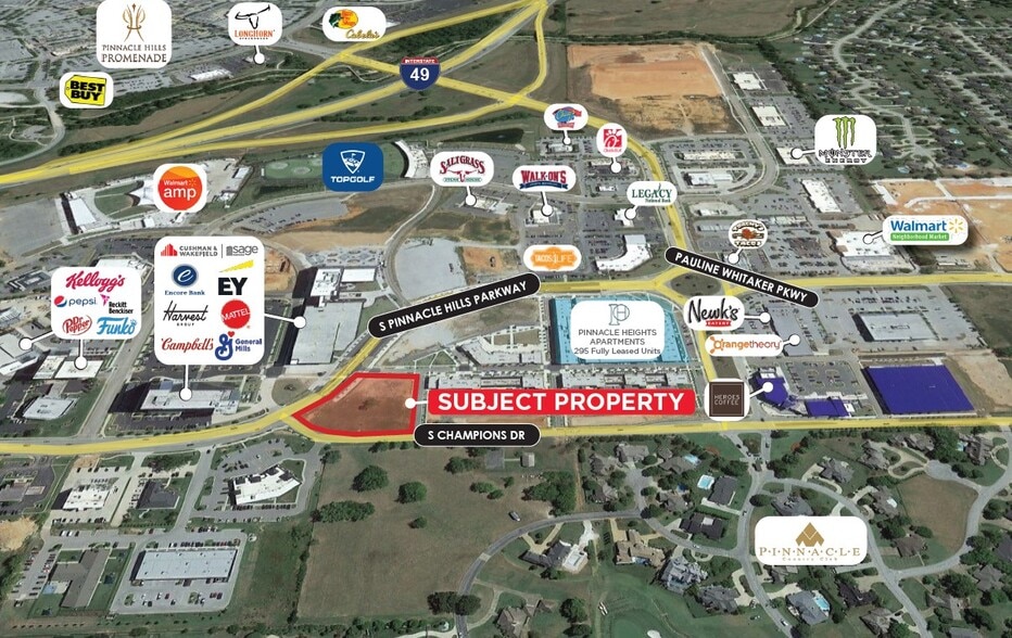 More Photos Of S Pinnacle Hills Pky & S Champions Dr, Rogers Land For Sale