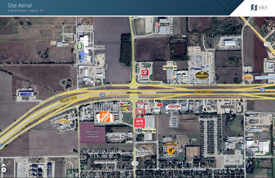 Primary Photo Of 2727 N Austin St, Seguin Land For Lease