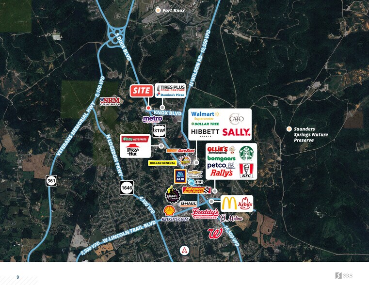 More Photos Of 1944-1960 N. Dixie Blvd, Radcliff Freestanding For Lease