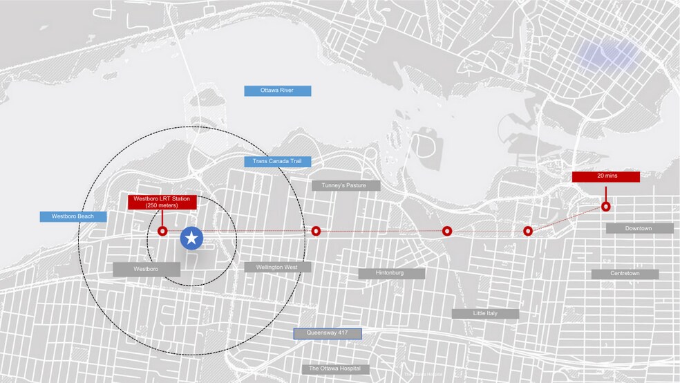 More Photos Of 1946 Scott St, Ottawa Land For Sale