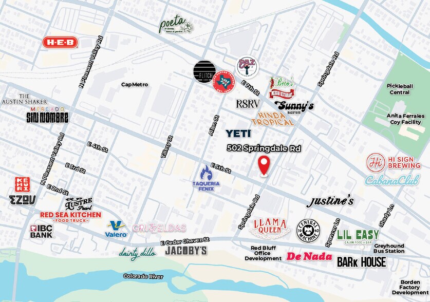 More Photos Of 502-504 Springdale Rd, Austin Land For Sale