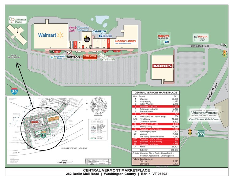 More Photos Of 282 Berlin Mall Rd, Berlin Unknown For Lease