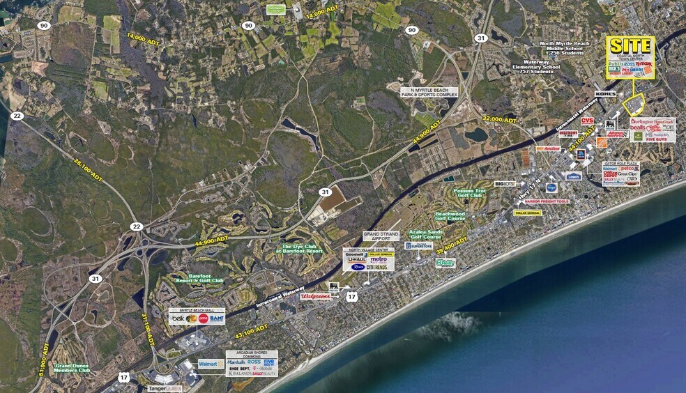More Photos Of Hwy 17 N & Starwatch rd, North Myrtle Beach General Retail For Lease