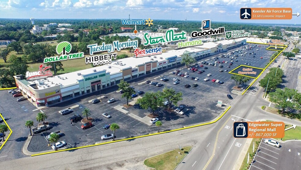 More Photos Of 2650 Beach Blvd, Biloxi Storefront For Lease