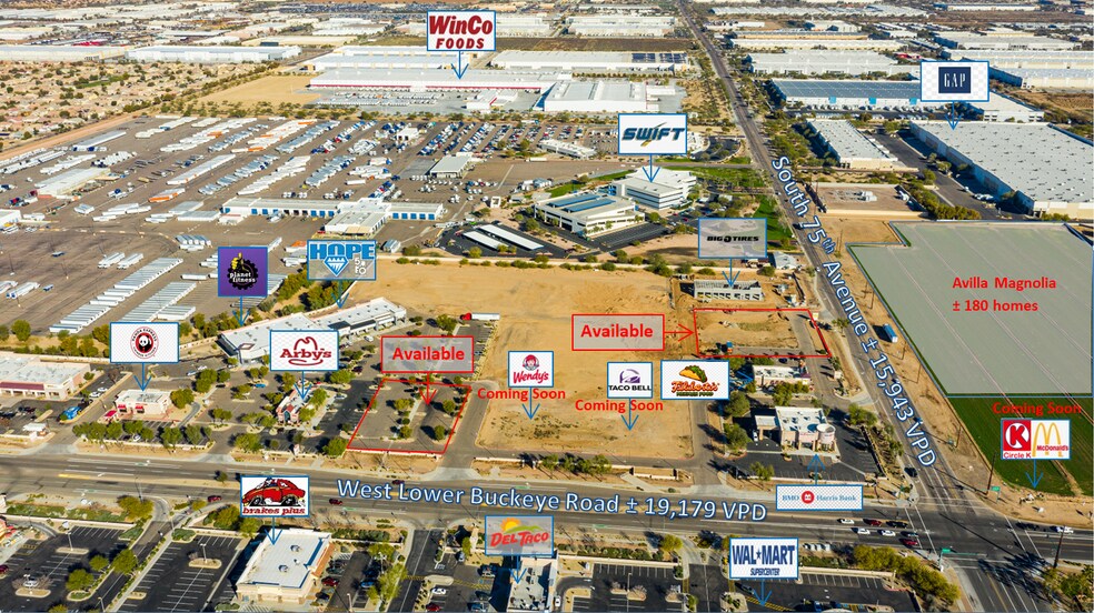 Primary Photo Of West Lower Buckeye Road @ 75th Avenue, Phoenix Land For Lease