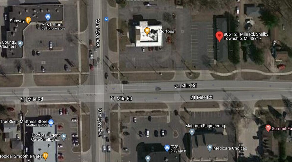 More Photos Of 8061 21 Mile Rd, Shelby Township Medical For Lease
