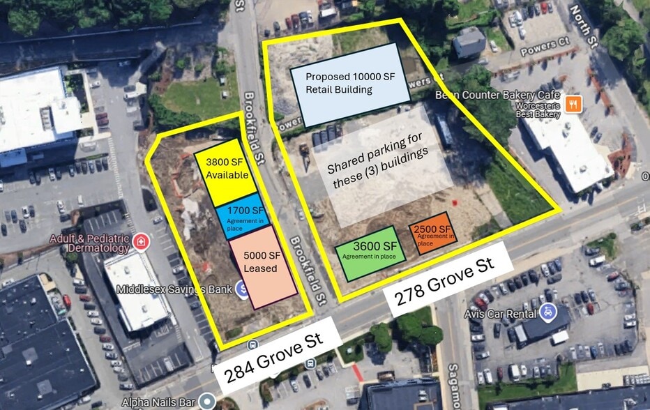 Primary Photo Of 278 Grove St, Worcester General Retail For Lease