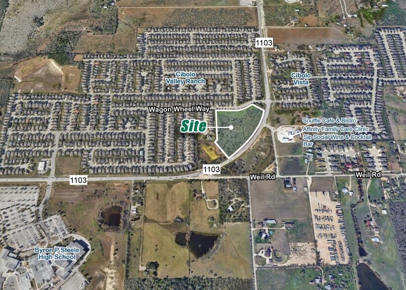 Primary Photo Of Wagonwheel & FM 1103, Cibolo Land For Sale