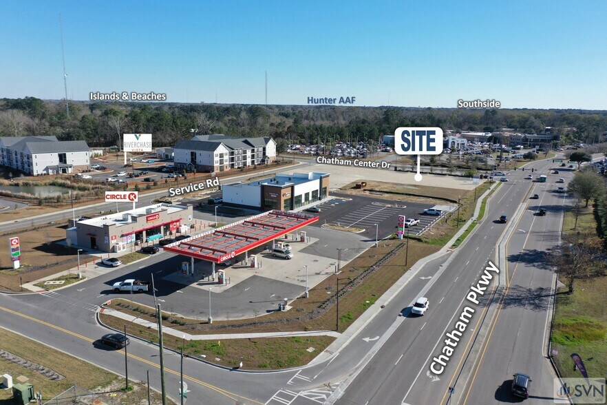 More Photos Of Chatham Parkway & Chatham Center Drive, Savannah Land For Lease