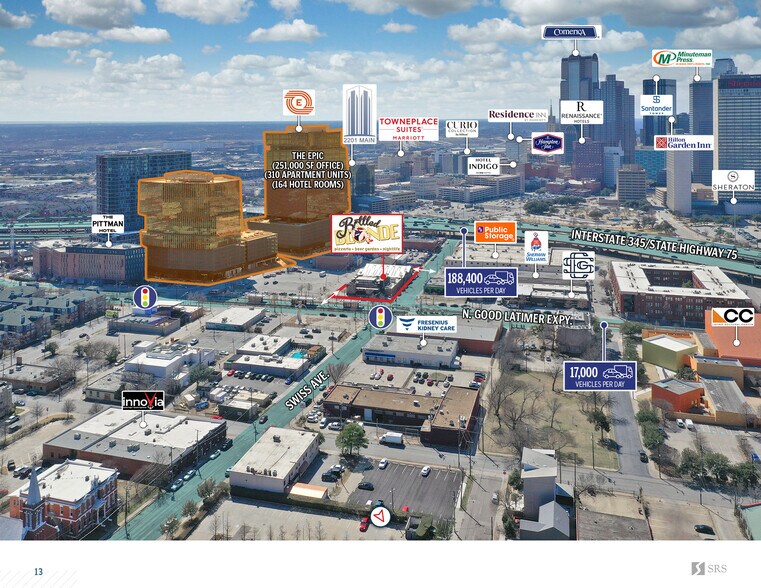 More Photos Of 505 N Good Latimer Expy, Dallas Freestanding For Sale