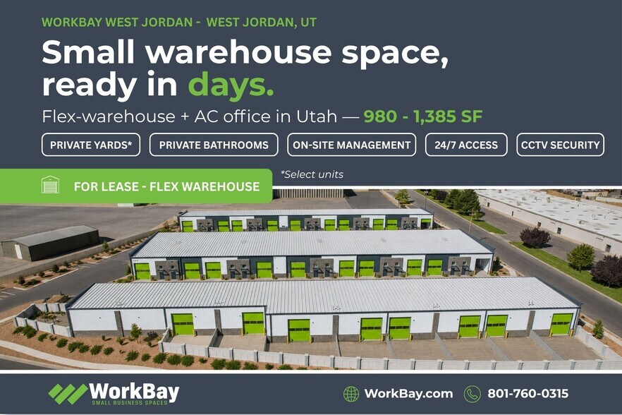 More Photos Of 9456 S Bagley Park Rd, West Jordan Showroom For Lease