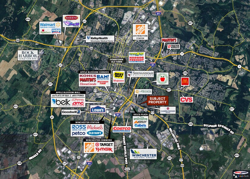 More Photos Of 1105 Millwood Pike, Winchester Land For Sale