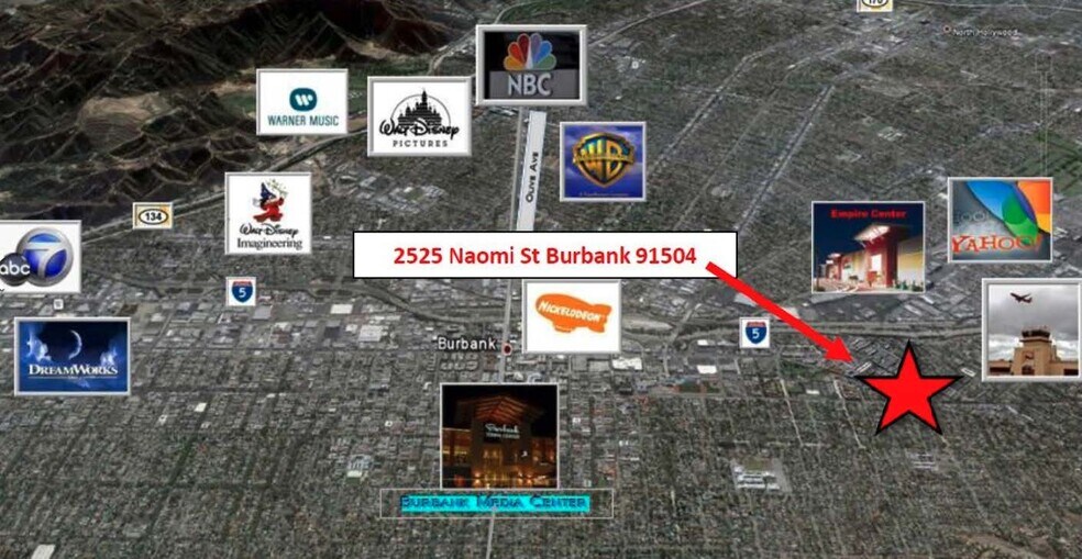 More Photos Of 2525 N Naomi St, Burbank Movie Radio TVStudio For Sale