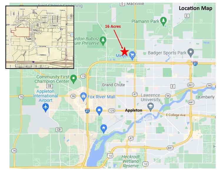 More Photos Of N Gillett, Grand Chute Land For Sale