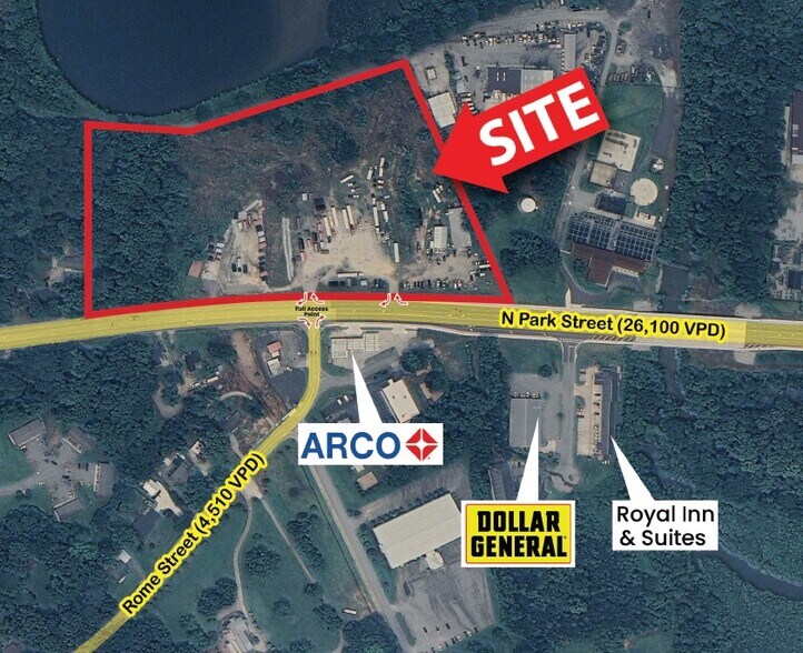 Primary Photo Of 925 N Park St, Carrollton Land For Lease