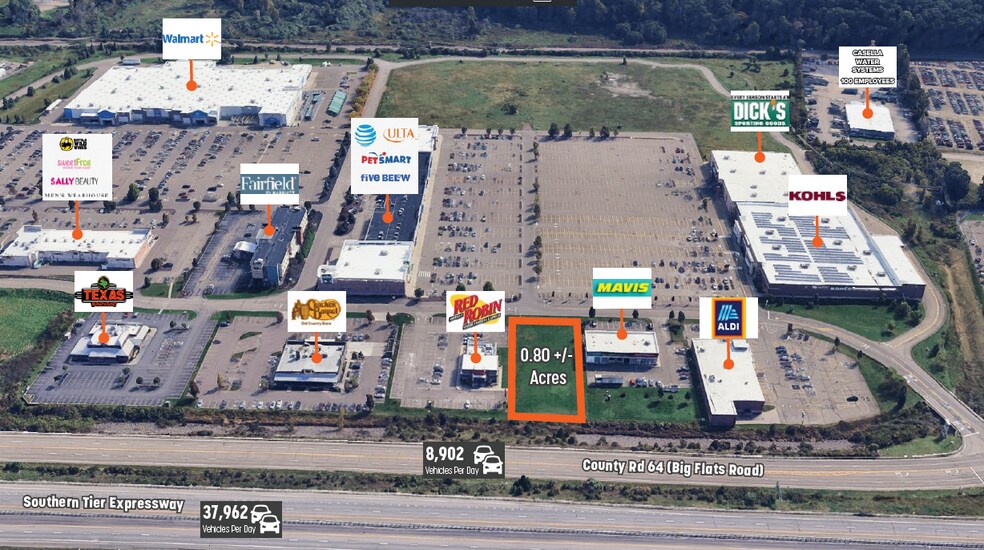 More Photos Of 1720 County Route 64, Horseheads Land For Lease