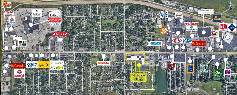 More Photos Of 1901-2095 W US Highway 50, O'Fallon General Retail For Lease