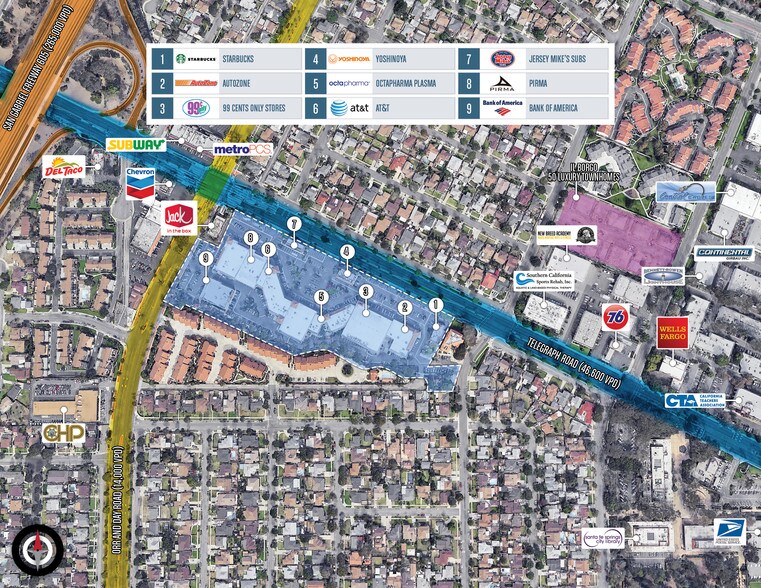 More Photos Of 11452-11570 Telegraph Rd, Santa Fe Springs General Retail For Lease