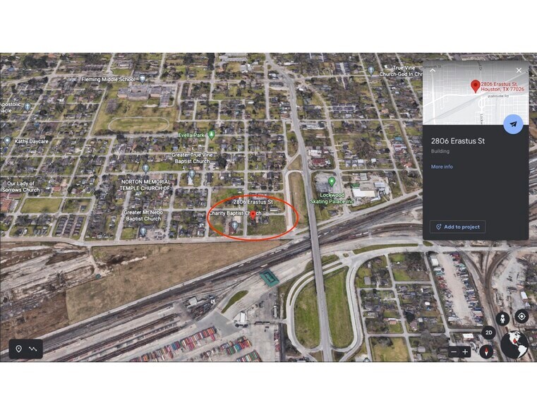 More Photos Of 2806 Erastus St, Houston Storefront Retail Office For Sale