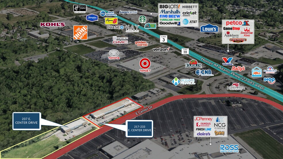 More Photos Of 217-219 E Center Dr, Alton Office For Sale