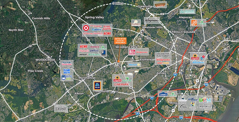 More Photos Of 3209 Kirkwood Hwy, Wilmington General Retail For Sale