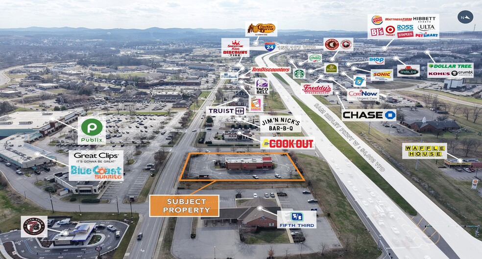 More Photos Of 489 Sam Ridley Pky, Smyrna Fast Food For Lease