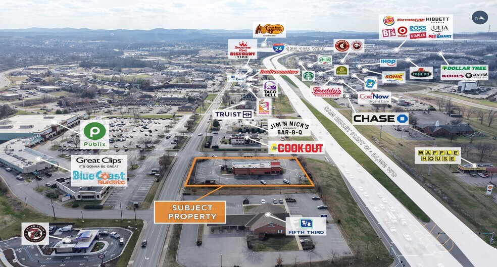 More Photos Of 489 Sam Ridley Pky, Smyrna Fast Food For Lease