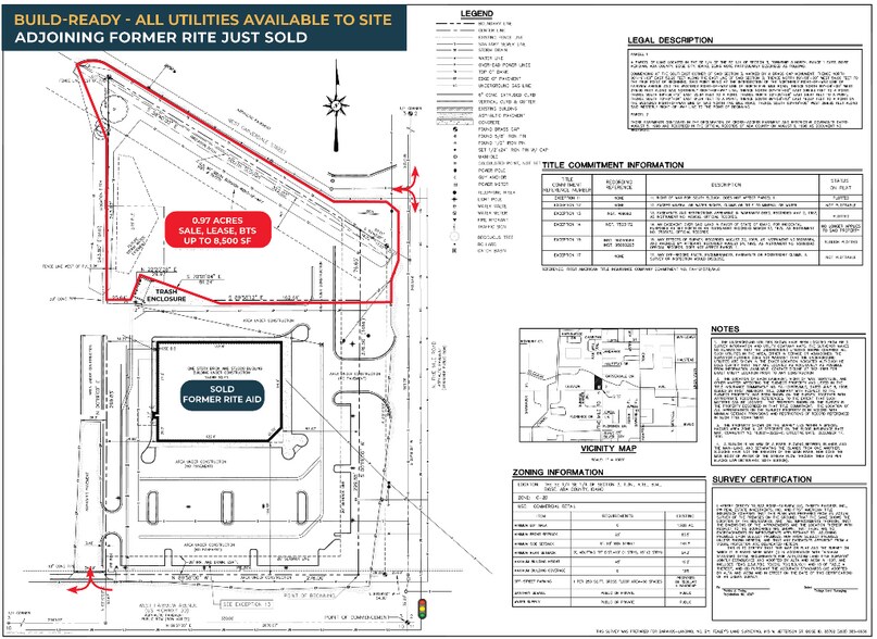 More Photos Of 1721 Five Mile rd, Boise Land For Sale
