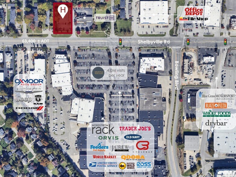 Primary Photo Of 4505 Shelbyville Rd, Louisville Freestanding For Lease
