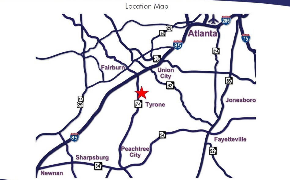 More Photos Of 1195 Senoia Rd, Tyrone Land For Lease