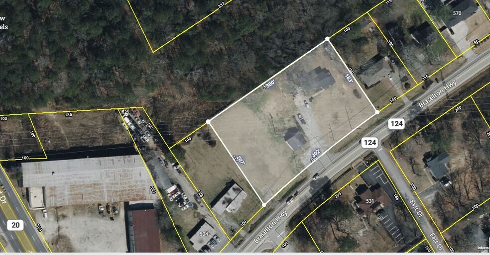 Primary Photo Of 528 Braselton Hwy, Lawrenceville Land For Sale
