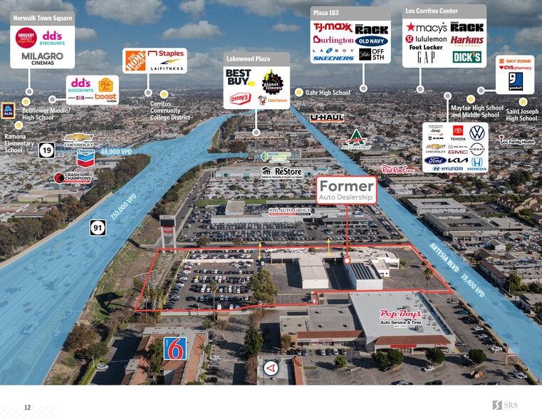 More Photos Of 8559 Artesia Blvd, Bellflower Auto Dealership For Lease