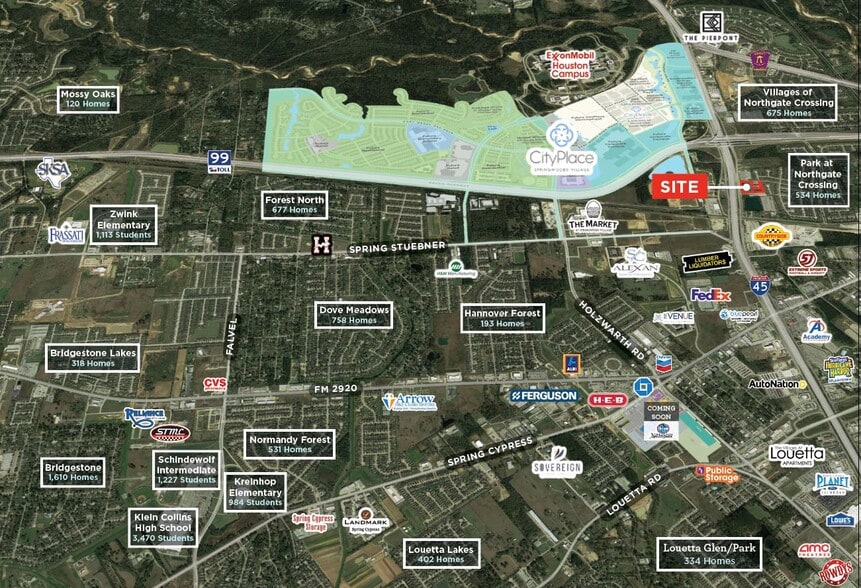 More Photos Of 22318 Interstate 45, Spring Storefront Retail Office For Lease