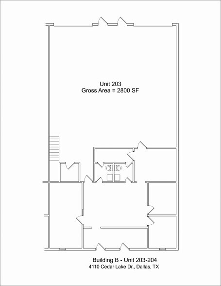 More Photos Of 4110 Cedar Lake Dr, Dallas Light Distribution For Lease