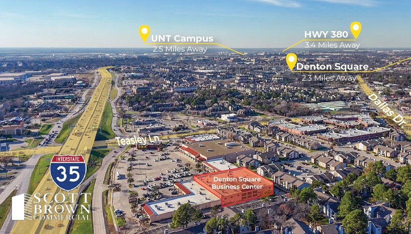 More Photos Of 721-725 S Interstate 35, Denton Office For Lease