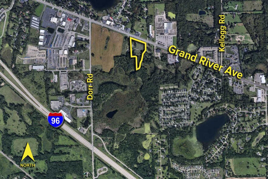 Primary Photo Of Grand River Ave, Genoa Township Land For Sale