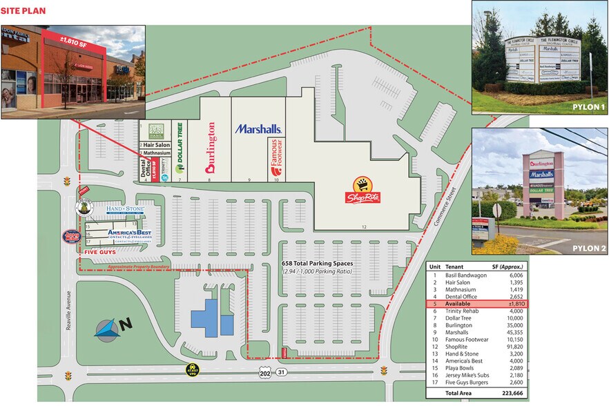 More Photos Of 272-276 US Highway 202/31, Flemington Unknown For Lease