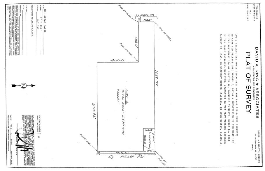 More Photos Of 22505 State St, Steger Land For Sale